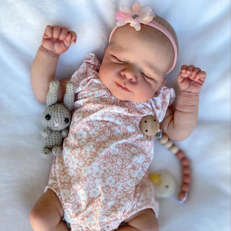 19 inch Quintina Realistic Sleeping Reborn Doll-Pasacle