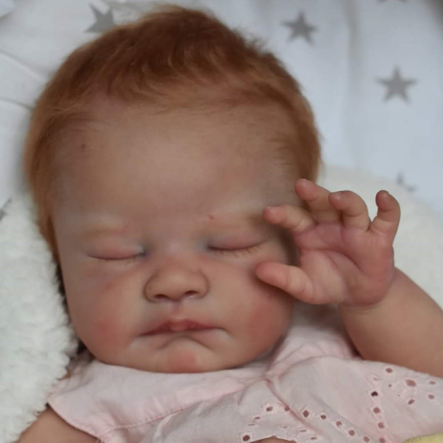 19 Inches Lifelike Closed Eyes Yetta Reborn Doll Girl-August Series