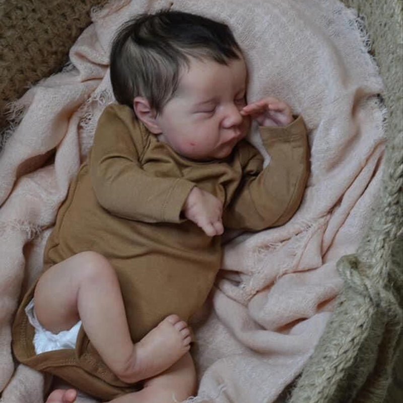 18 Inches George Lifelike Silicone Reborn Doll boy