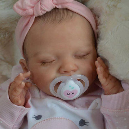 20 inches April DIY Blank Vinyl Unpainted Unfinished Reborn Doll Kit