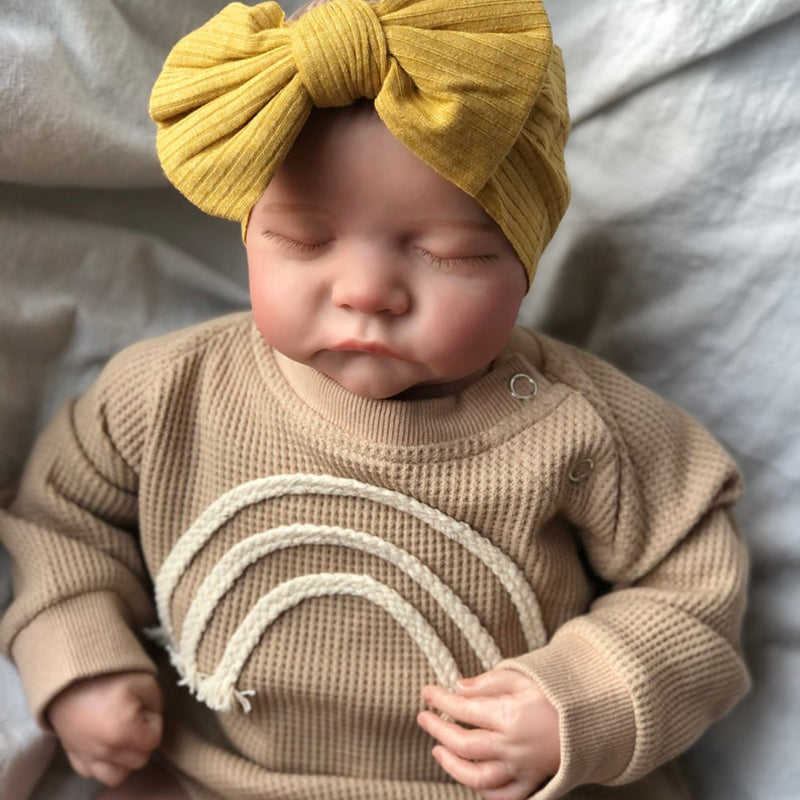 18 Inches Larry Closed Eyes Reborn Doll-Levi Serie