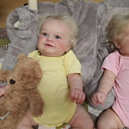 20 Inches Lifelike Amelia and Marvin Open Eyes Reborn Twins Dolls