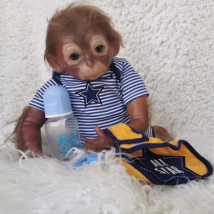 20 Inch Reborn Monkey Baby Doll Boy