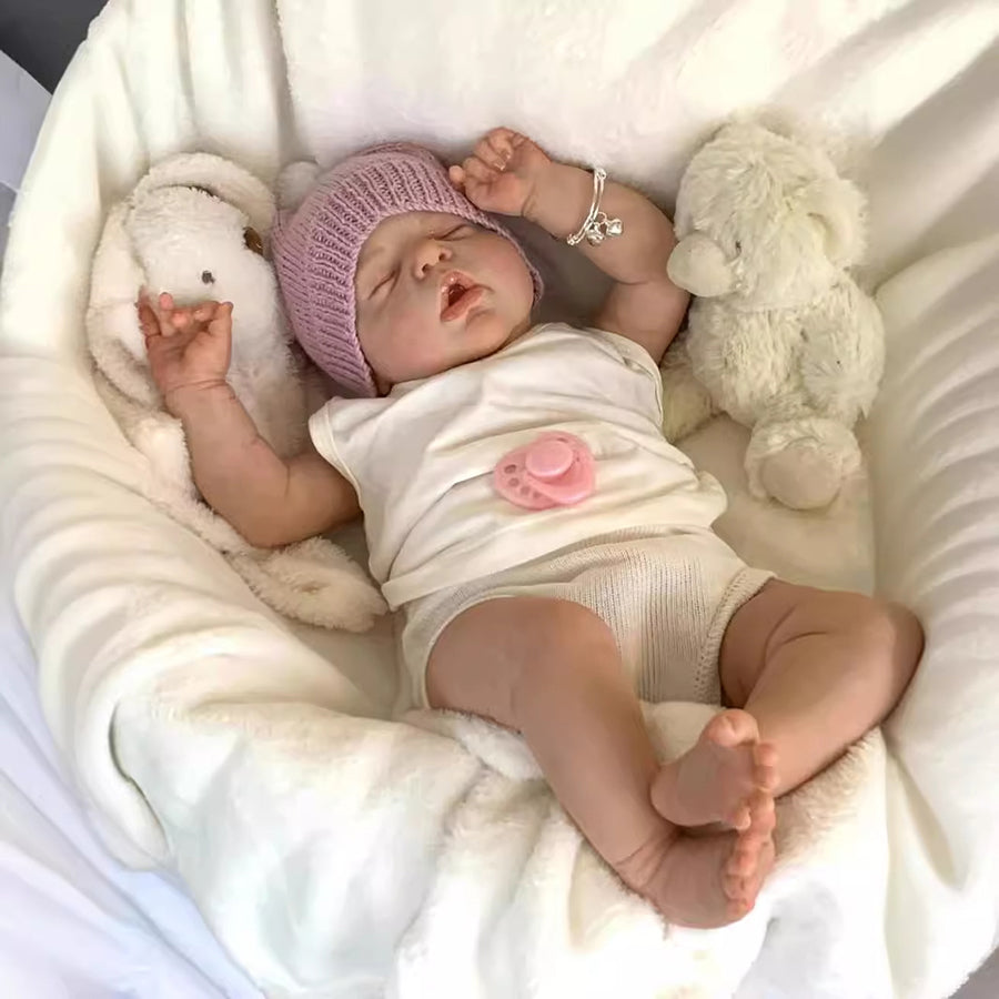 22 Inch/55 Cm Susanna Reborn Doll With Open Eyes-Alexis