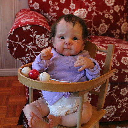 18 Inch Girls Reborn Doll With Short Hair-Bettie