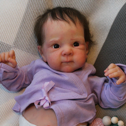 18 Inch Girls Reborn Doll With Short Hair-Bettie