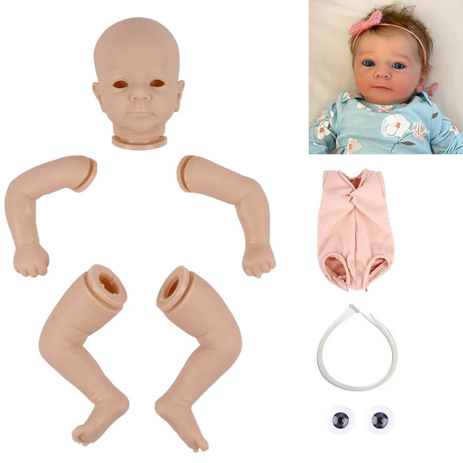 19 Inches Unpainted Felicia Reborn Doll Kit