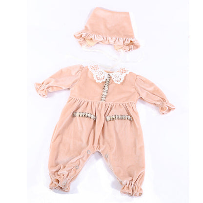 2-piece Long Sleeves Reborn Doll Clothes for 22-24 Inches Reborn Dolls