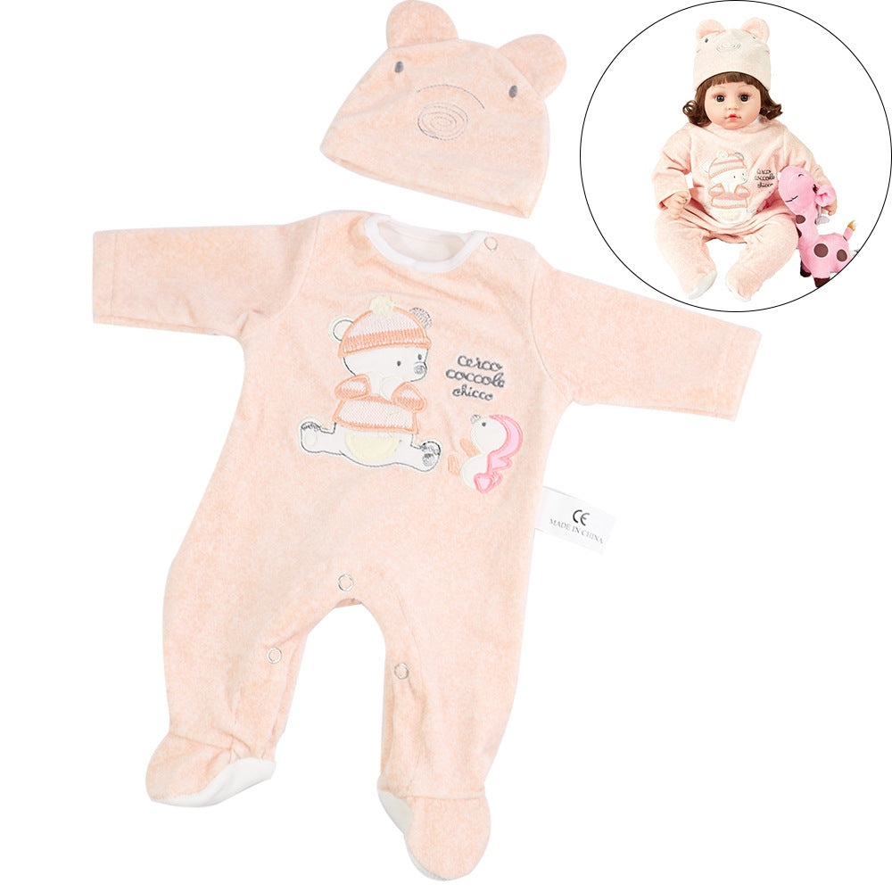 17-19 Inches Reborn Doll Clothes Set