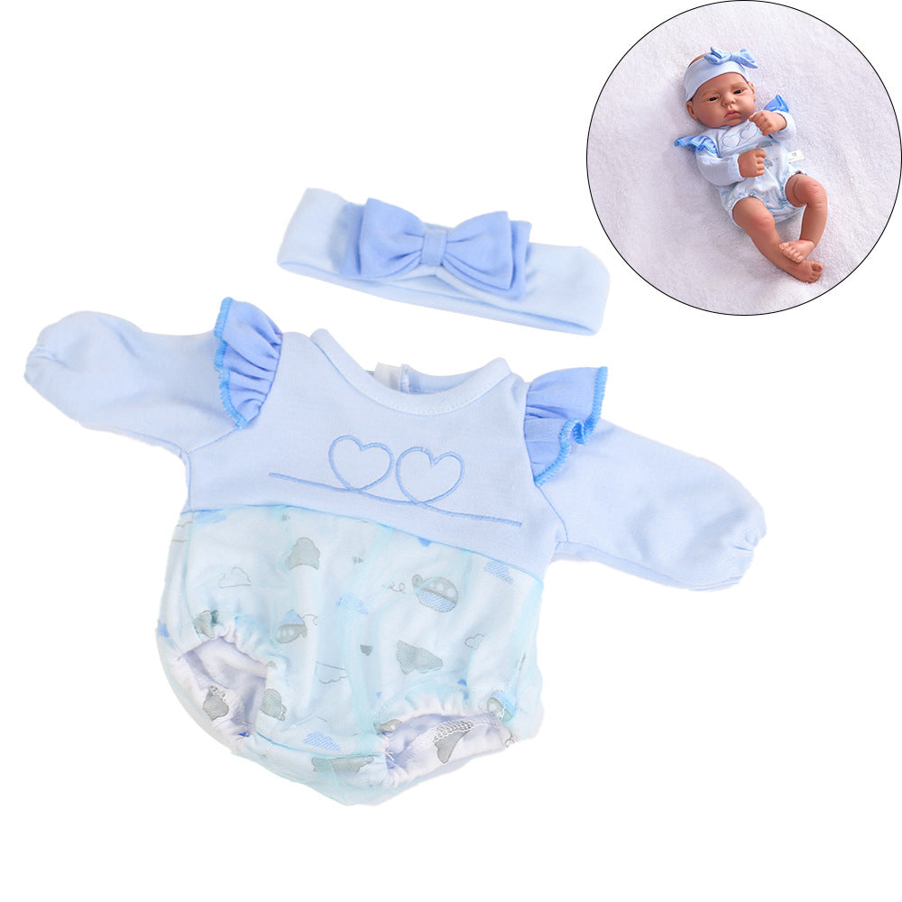 16-17 Inches Reborn Doll Clothes 2-Piece Set