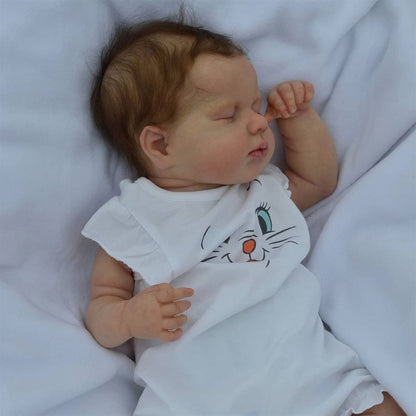 20 Inches Reborn Doll Boys/Girls With Closed Eyes and Short Hair