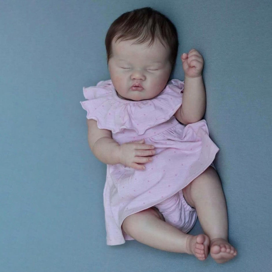 19 Inch Marina Lifelike Sleeping Reborn Doll-Ashia