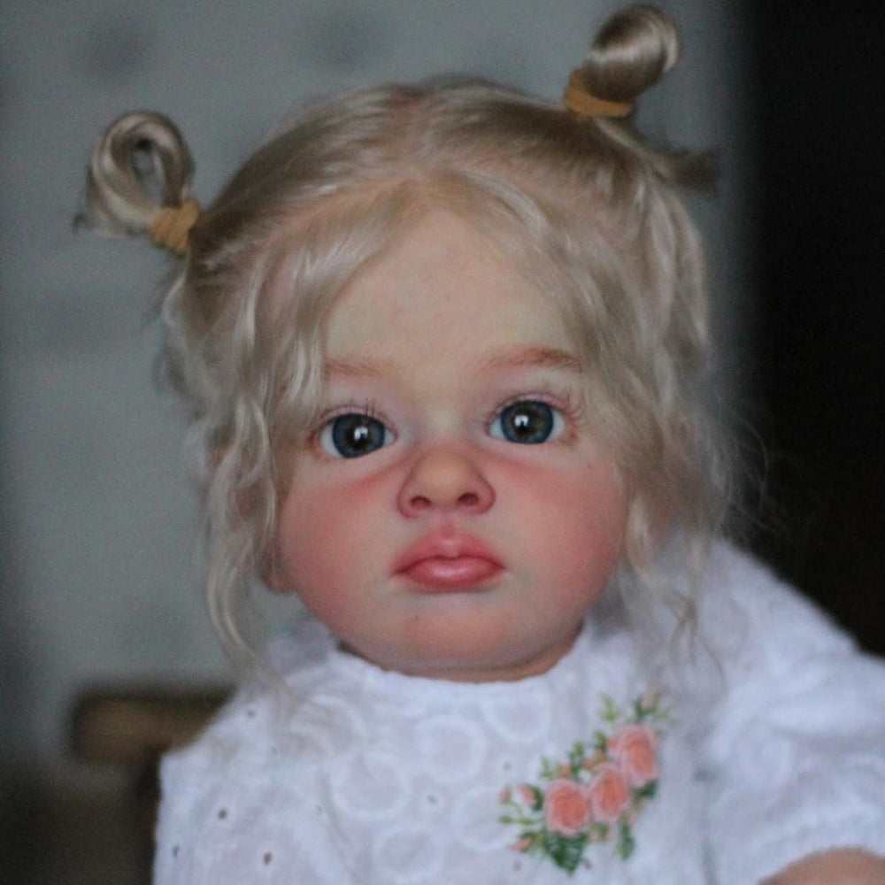 24Inch/60Cm Sally Curly Hair Open Eyes Reborn Girls Dolls