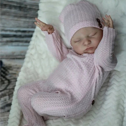 20 Inch Cecilia Closed Eyes Reborn Dolls-Laura