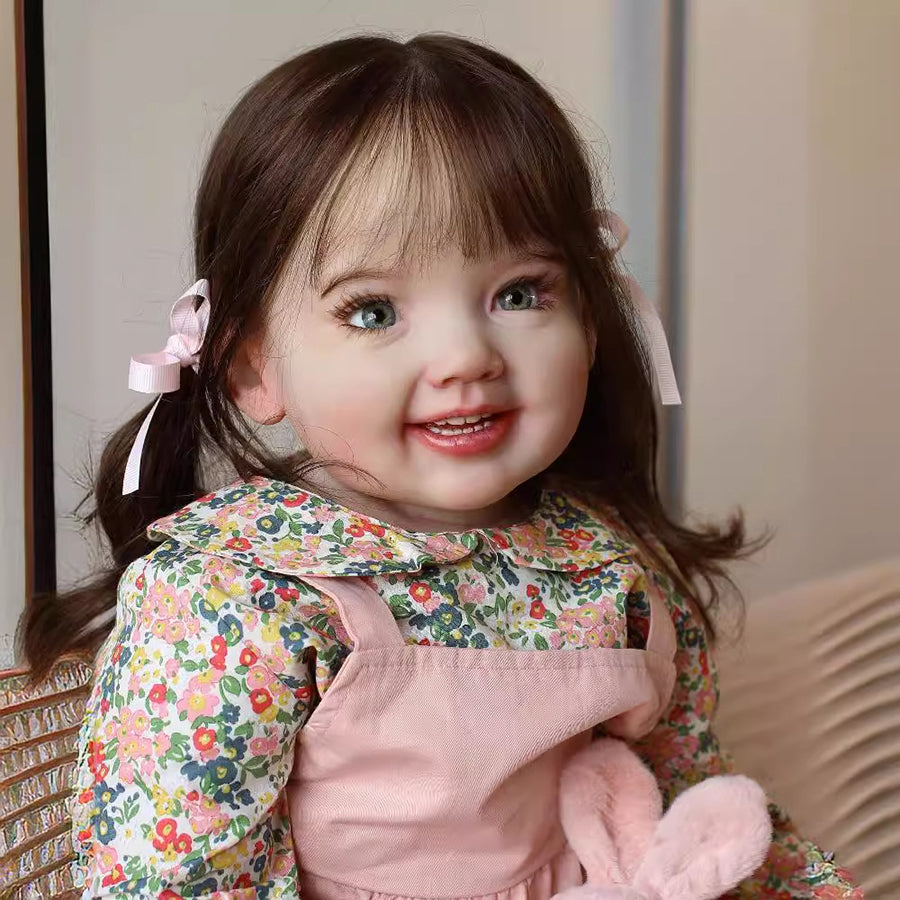 27 inch 70cm Realistic Smile Reborn Doll- Cammi