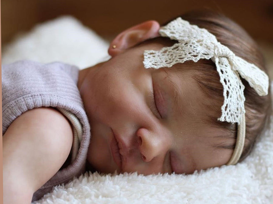 20 Inches Rita Cute Closed Eyes Short Hair Reborn Doll-Laura