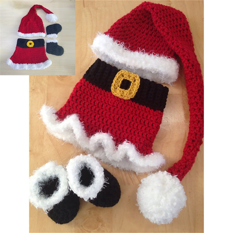 Christmas Knitted outfit for 20-24 Inches Dolls