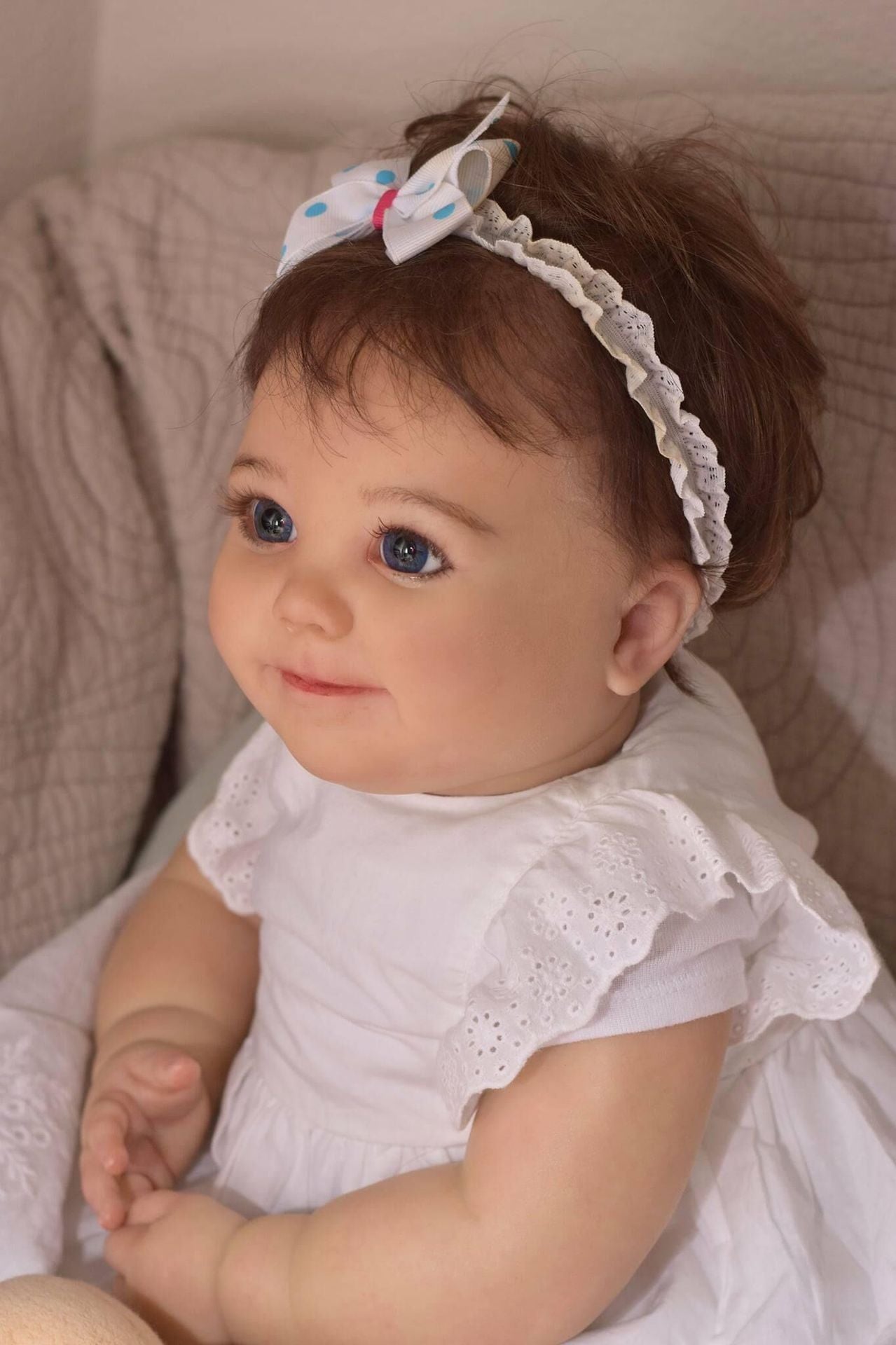 Sylvia 24 Inches 60cm Open Eyes Short Hair Reborn Doll-June Awake