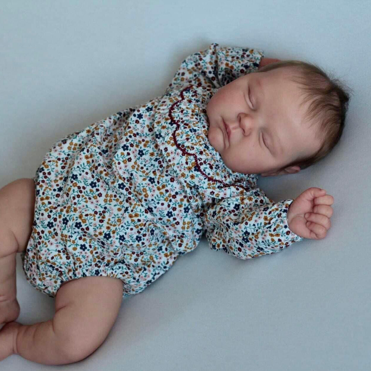 Sylvia 20 Inch Reborn Doll With Closed Eyes - Peaches