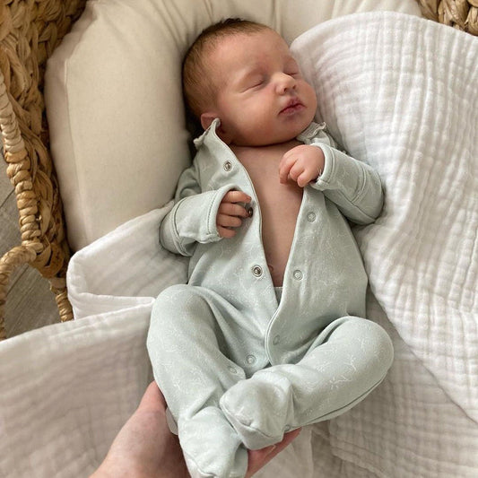 20 Inches Sleeping Reborn Dolls Boys With Short Hair -Loulou