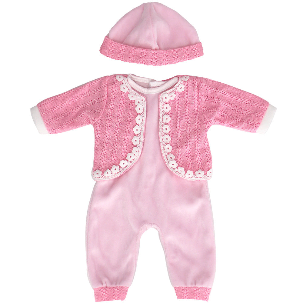 Cute Clothes With Hat for 16-18 Inches Reborn Doll