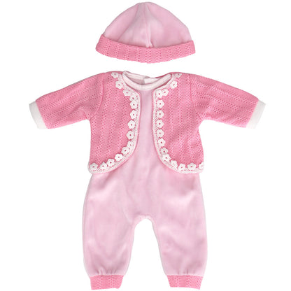 Cute Clothes With Hat for 16-18 Inches Reborn Doll