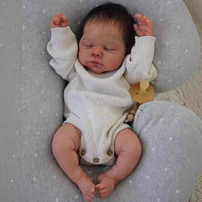 20 Inches/50Cm Purple Sleeping Reborn Dolls With Short Hair-Marley