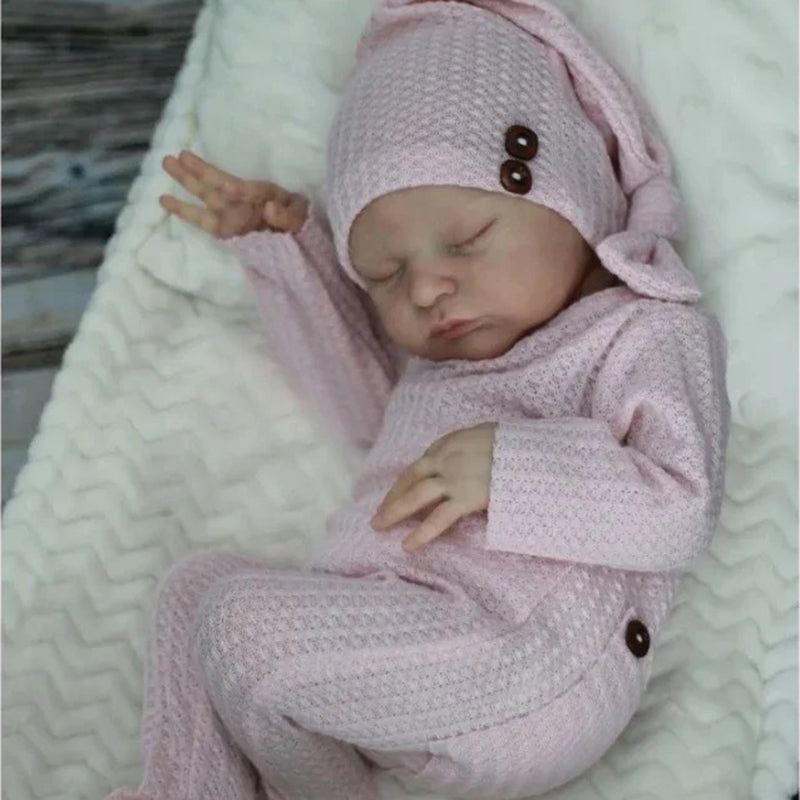 20 Inch Cecilia Closed Eyes Reborn Dolls-Laura