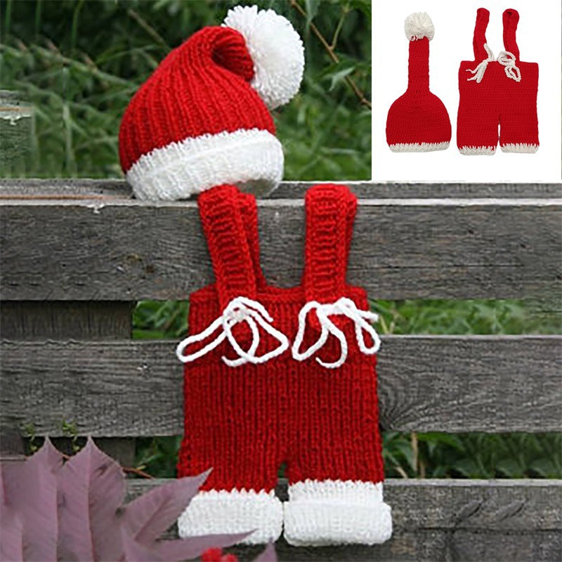 Christmas Knitted outfit for 20-24 Inches Dolls