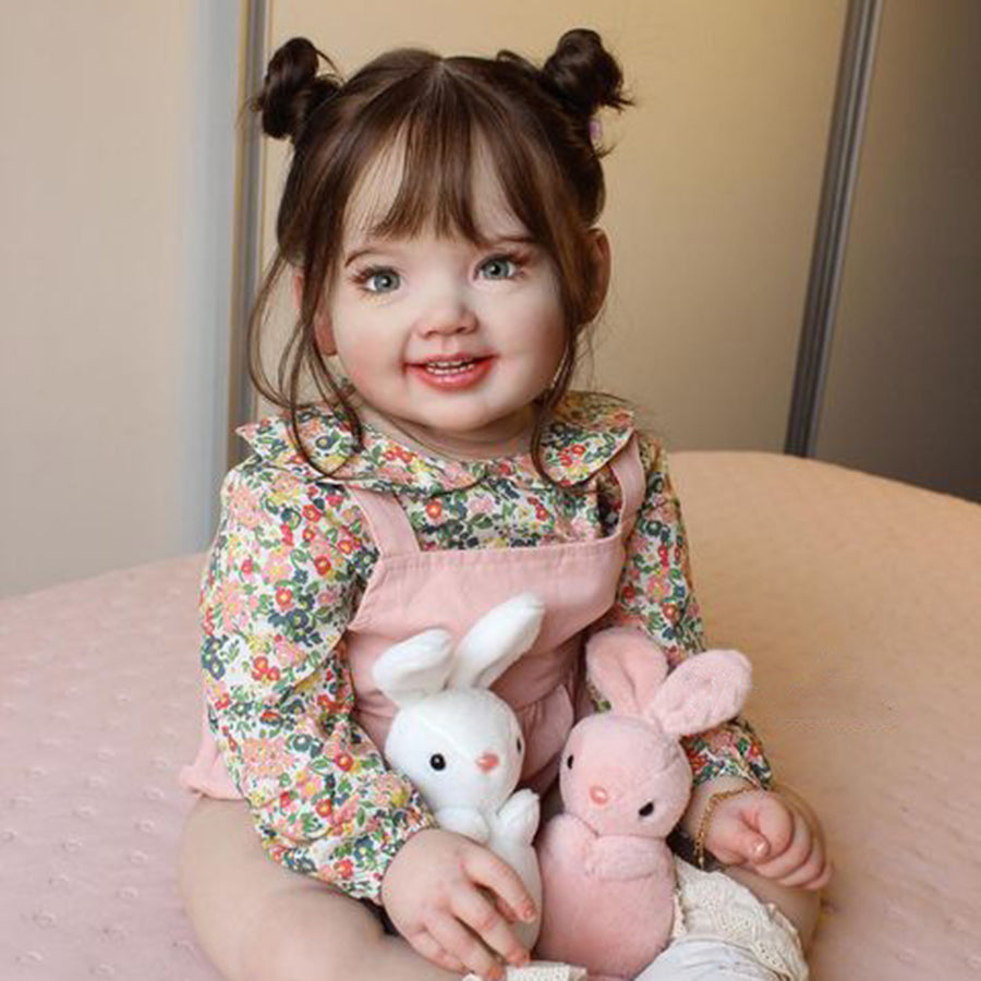 27 inch 70cm Realistic Smile Reborn Doll- Cammi