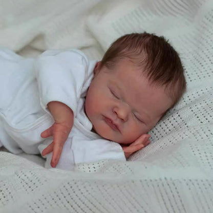 19 inch Truly Sleeping Janice Reborn Doll-Max