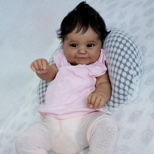 Ada 20 Inches Dark Skinned Reborn Dolls-Maddie