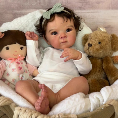 18 inches Open Eyes Short Hair Cute Reborn Doll Girl-Bettie