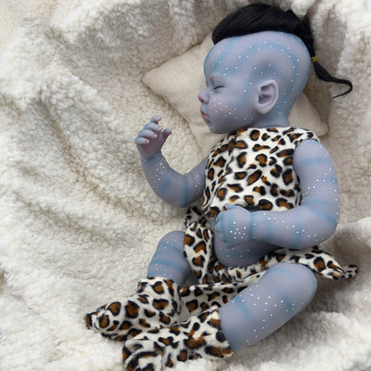 20 Inch Closed Eyes Reborn Dolls Avatar Boys/Girls-Loulou