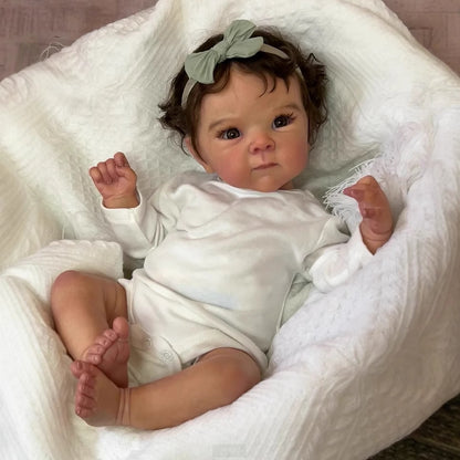 18 inches Open Eyes Short Hair Cute Reborn Doll Girl-Bettie