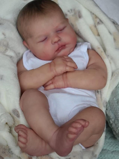 20 Inches Sweet Len Sleeping Reborn Doll Boy-Tessa Series