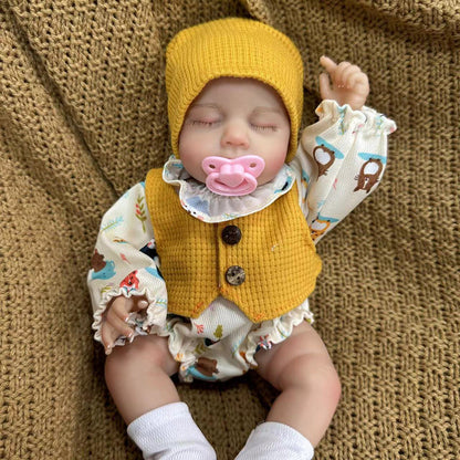 12 Inch Realistic Sleeping Mini Reborn Dolls Girls- Loulou