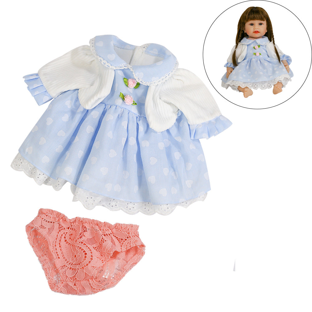 17-19 Inches Reborn Doll Clothes Set