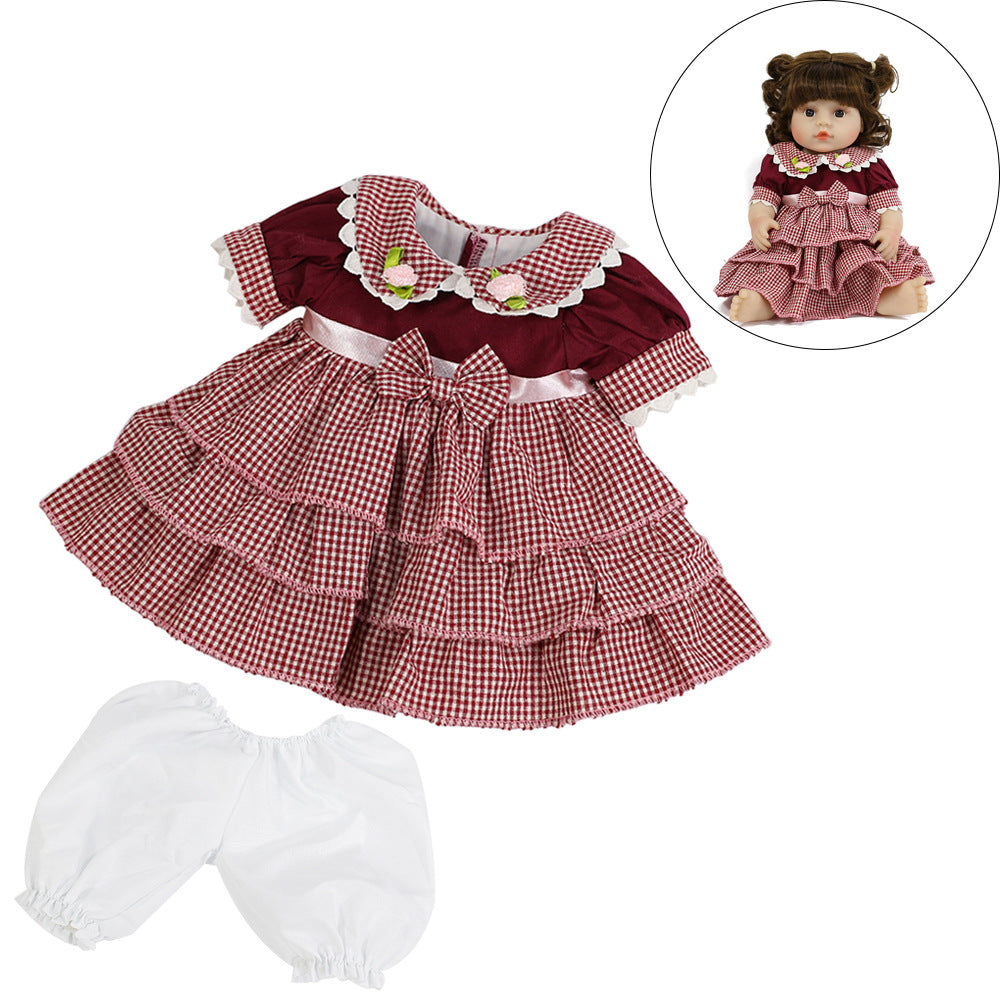 17-19 Inches Reborn Doll Clothes Set