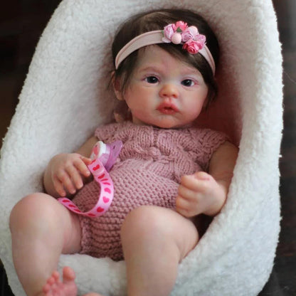 19 Inches Realistic Molly Open Eyes Reborn Doll Girls-Meadow