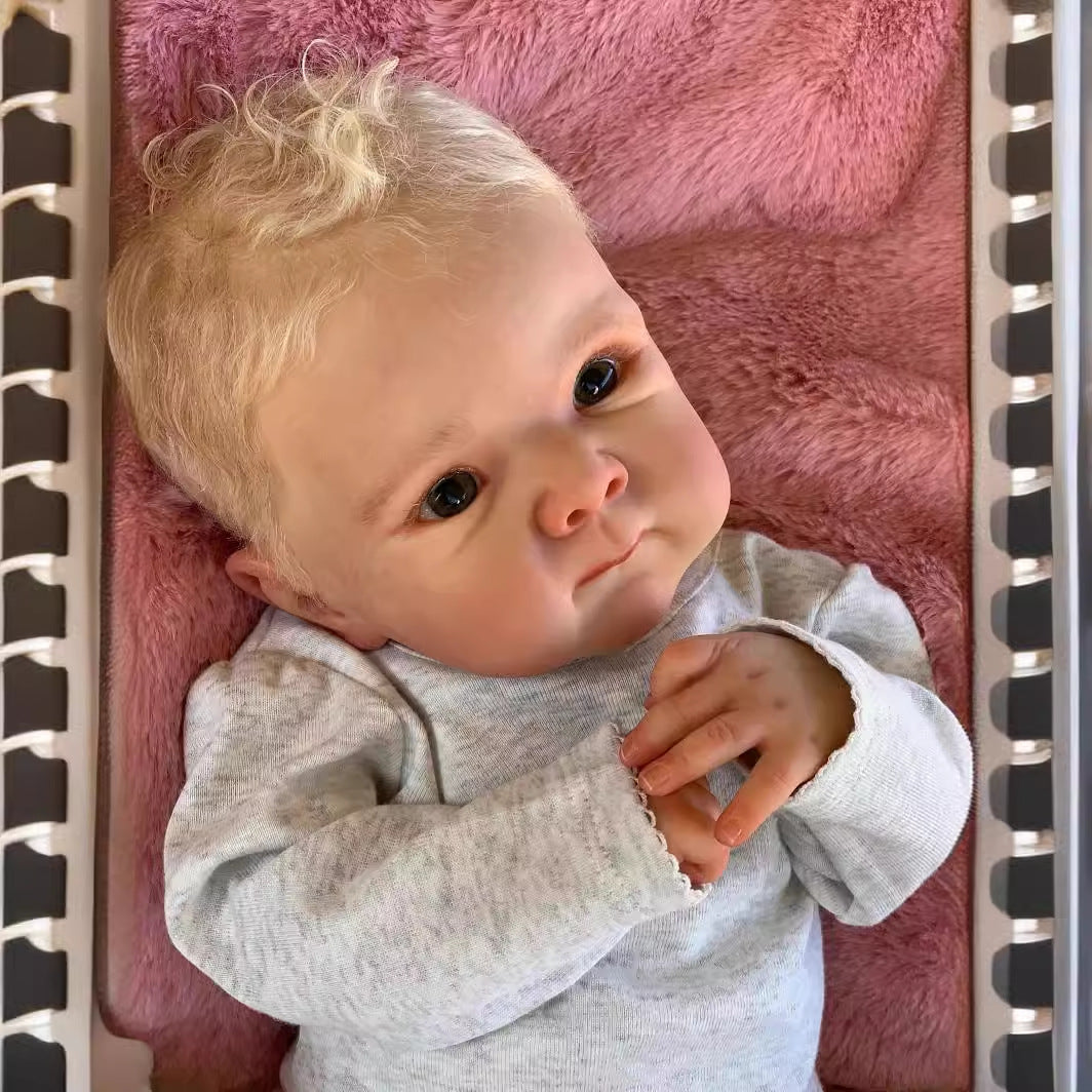 18 Inches Rod Open Eyes Reborn Boys Dolls-Bettie