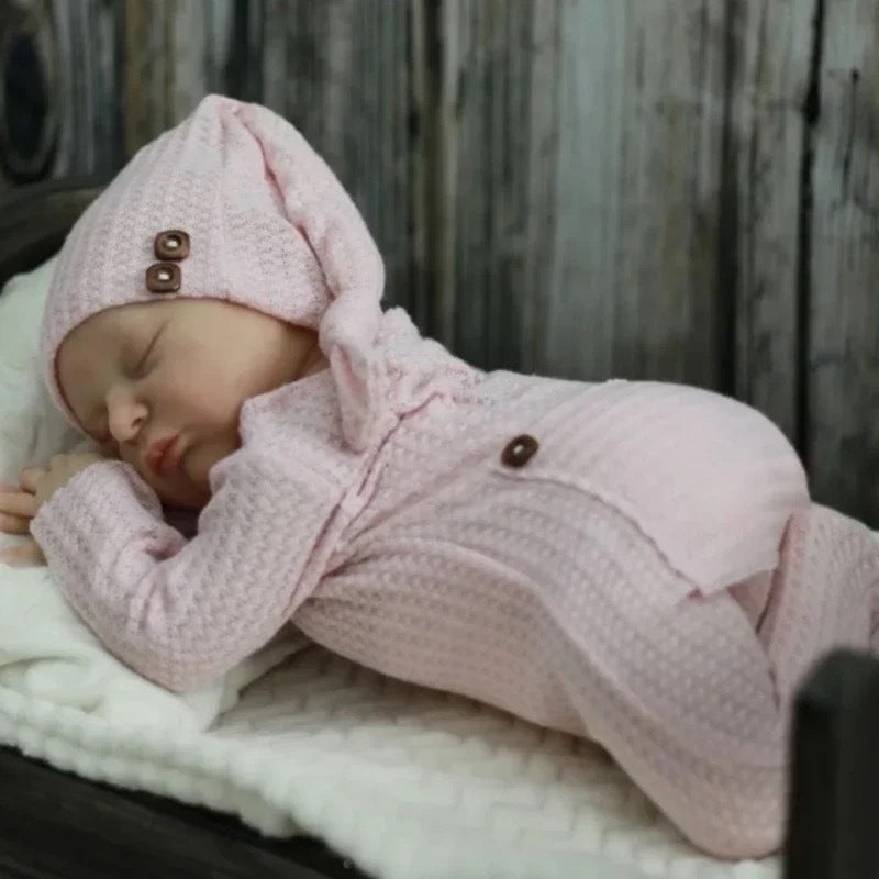 20 Inch Cecilia Closed Eyes Reborn Dolls-Laura