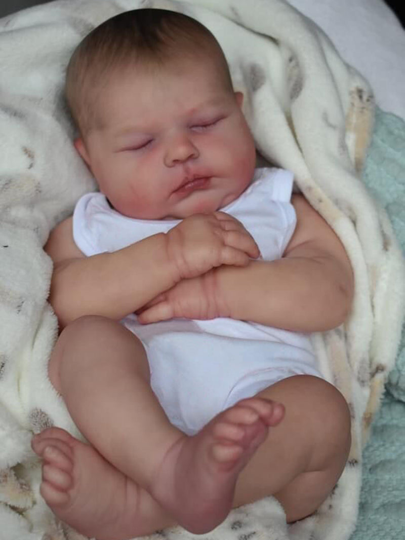 20 Inches Sweet Len Sleeping Reborn Doll Boy-Tessa Series