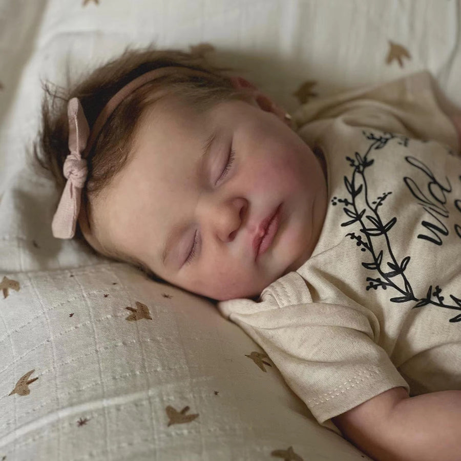 20 Inches Hedy Closed Eyes Reborn Doll-Laura