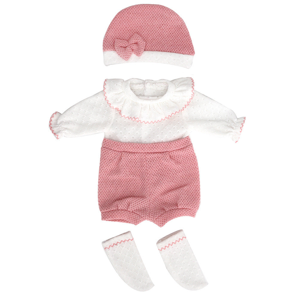 Cute Clothes With Hat for 16-18 Inches Reborn Doll