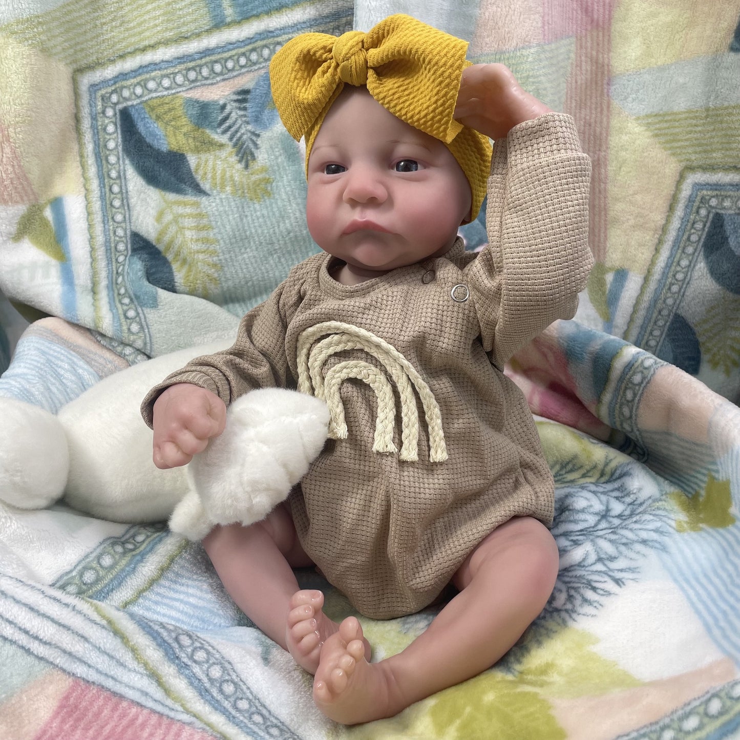 18 Inches Lifelike Reborn Doll Twin Girls-Levi