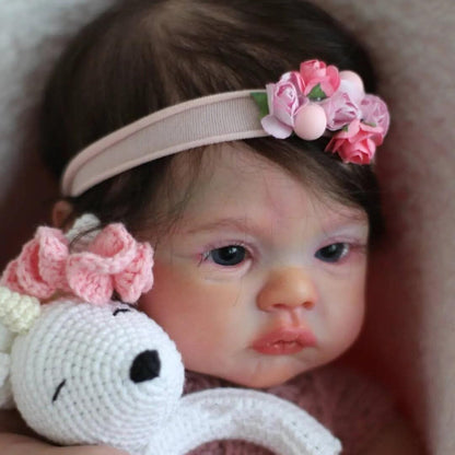 19 Inches Realistic Molly Open Eyes Reborn Doll Girls-Meadow