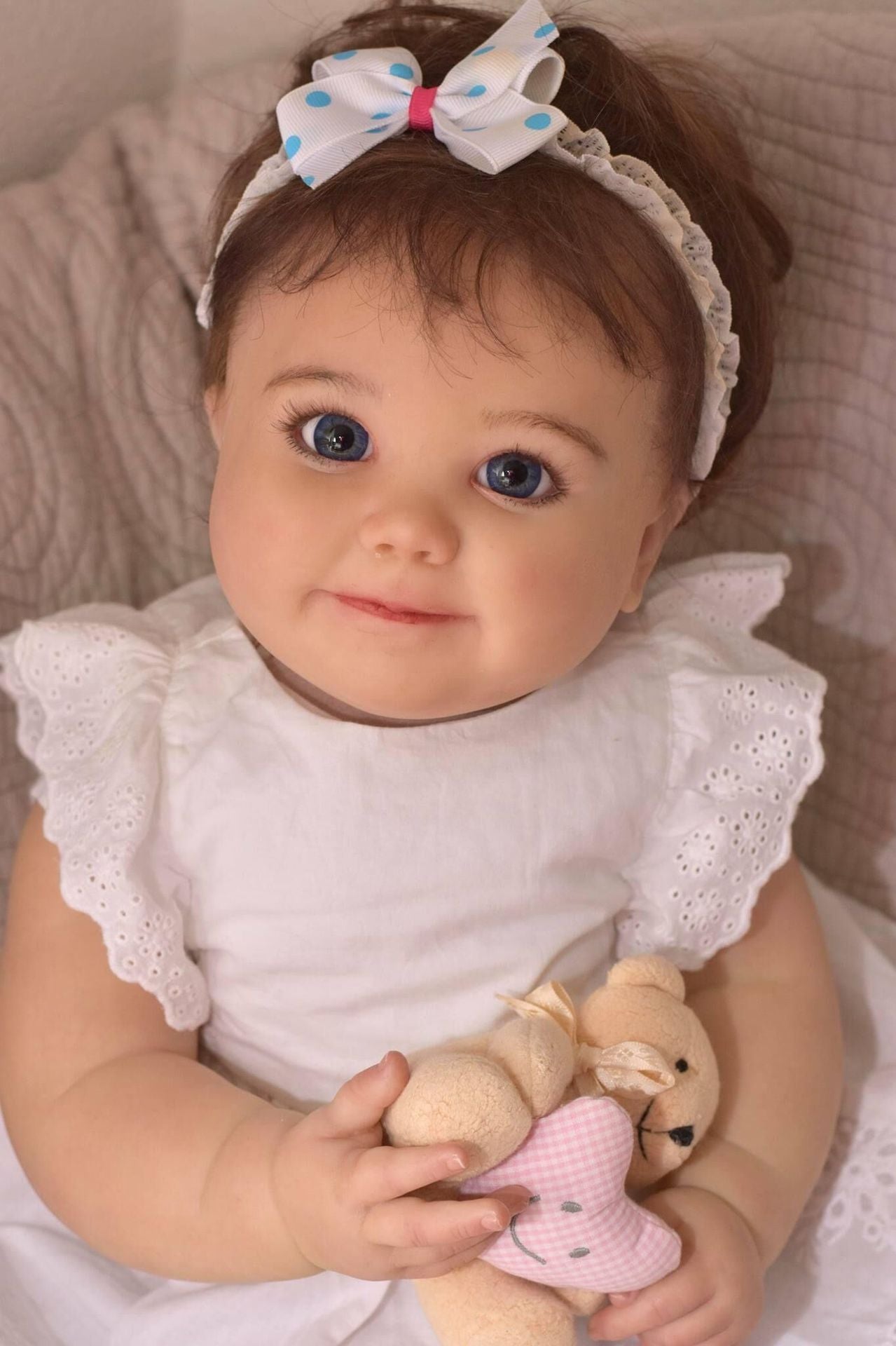 Sylvia 24 Inches 60cm Open Eyes Short Hair Reborn Doll-June Awake