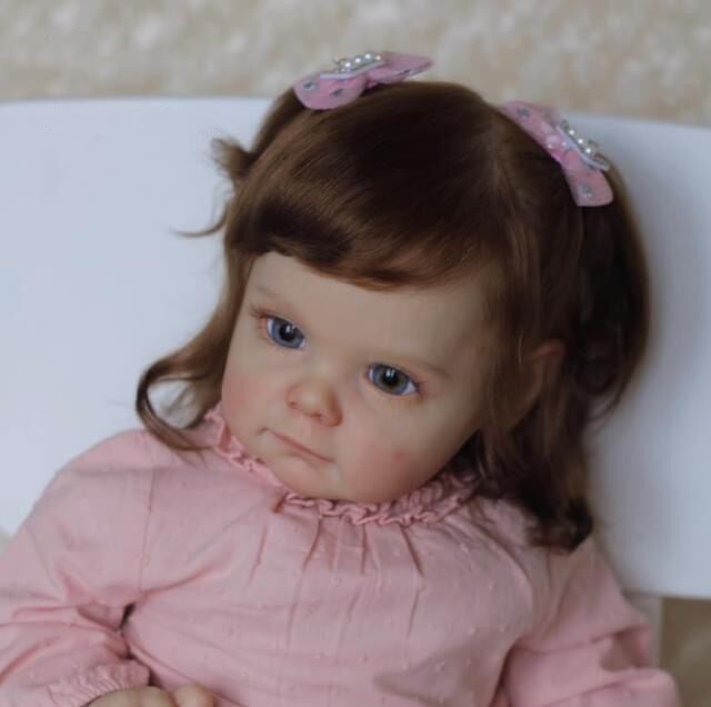 Francis 24 Inches Reborn Doll With Open Eyes - Maggie