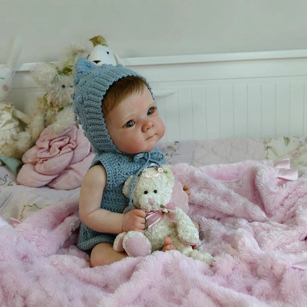 18 inches Open Eyes Short Hair Reborn Doll-Bettie